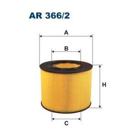 Filtron AR366.2 Saab 9-5 2.0T-2.3T-2.2 TID Kombi 97-10 Hava Filtresi