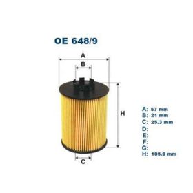 Filtron Astra J Astra K Insignia A Insignia B Meriva B Mokka B16dte B16dth B16dtl Yağ Filtresi