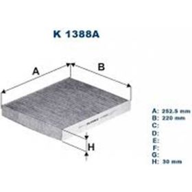 Filtron Audi A1 Gb Seat Arona Kj Ibiza Vi Vw Polo Vi Polen Filtresi
