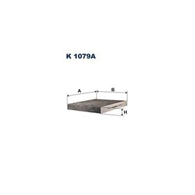 Filtron Audi A1 Sportback 1.6 TDI 2011-2017 Karbonlu Polen Filtresi