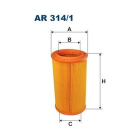 Filtron Berlingo Em Partner Em 02 03 Dw8b P306 Xsara Uzun Tıp Hava Filtresi