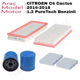 Filtron Citroen C4 1.4 VTi 2010-2015 Polen Filtresi