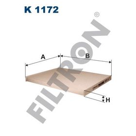 Filtron Citroen Nemo 1.3 HDi 2010-2019 Polen Filtresi
