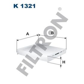 Filtron Clio Iv 12 Logan II 13 Sandero Stepway II Polen Filtresi