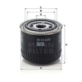 Filtron Fiat Ducato 130 MJ 2011-2016 Yağ Filtresi