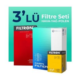 Filtron Hyundai Bayon 1.0 Benzinli 2021-2023 3'lü Filtre Bakım Seti