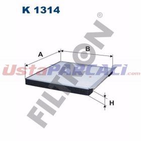 Filtron Hyundai i20 1.4 CRDi 2014-2019 Polen Filtresi