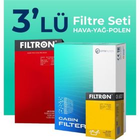 Filtron Jaguar S-TYPE 2.7 Dizel 2000-2008 3'lü Filtre Bakım Seti