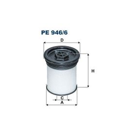 Filtron Jeep Cheroke 2.8 10 2.0 13 Grand Cherokee 3.0 Crd 10 Chevrolet Captıva Antara 12 14 Mazot Filtresi