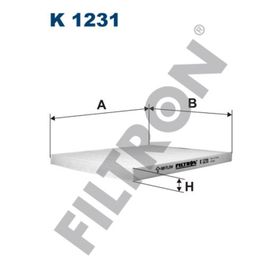 Filtron K 1231 Polen Filtresi