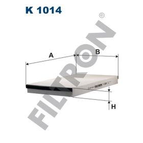Filtron K1014 Dikdörtgen Polen Filtresi