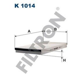 Filtron K1014 Dikdörtgen Polen Filtresi