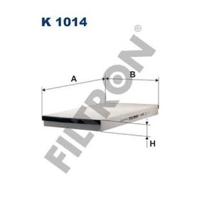 Filtron K1014 Dikdörtgen Polen Filtresi
