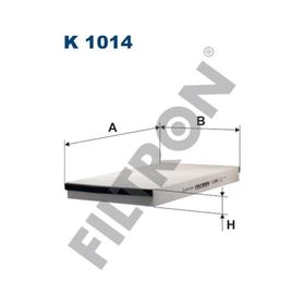 Filtron K1014 Dikdörtgen Polen Filtresi