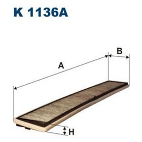 Filtron K1136A Karbonlu Polen Filtresi