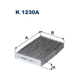 Filtron K1230A Karbonlu Polen Filtresi