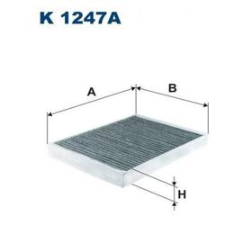 Filtron K1247A Polen Filtresi Karbonlu
