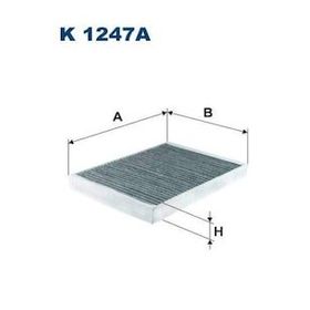 Filtron K1247A Polen Filtresi Karbonlu