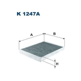 Filtron K1247A Polen Filtresi Karbonlu