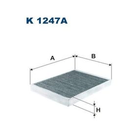 Filtron K1247A Polen Filtresi Karbonlu