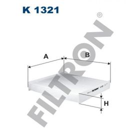 Filtron K1321 Polen Filtresi