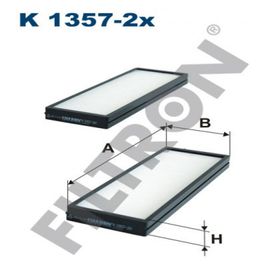 Filtron K1357-2X Polen Filtresi