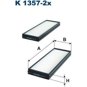 Filtron K1357-2X Polen Filtresi