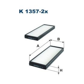 Filtron K1357-2X Polen Filtresi