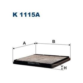 Filtron Karbonlu Volvo S40 I 1.6 1.8 1.9 Dı 2.0 T4 1995-2004 V40 1995 2004 Polen Filtresi