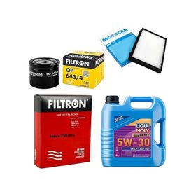 Filtron Mercedes SLK 200 Kompresor 2011-2015 3'lü Filtre Bakım Seti