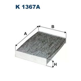 Filtron Nissan Qashqai 2014-2021 Karbonlu Polen Filtresi
