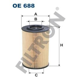 Filtron Oe 688 Yağ Filtresi