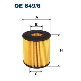Filtron OE649.6 Yağ Filtresi
