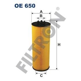 Filtron Oe650 Yağ Filtresi