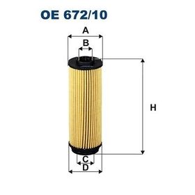Filtron OE67210 Yağ Filtresi