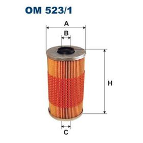 Filtron Om523 Yağ Filtresi