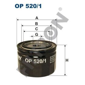 Filtron Op520 Yağ Filtresi