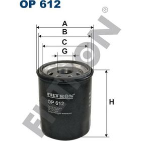 Filtron OP612 Yağ Filtresi