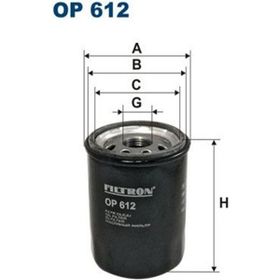Filtron OP612 Yağ Filtresi