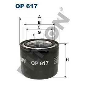 Filtron Op617 Yağ Filtresi
