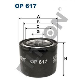 Filtron Op617 Yağ Filtresi