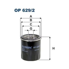 Filtron OP629.2 Yağ Filtresi