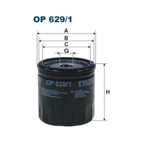 Filtron Op6291 Yağ Filtresi