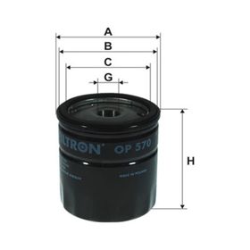 Filtron Opel Astra F 1.4 I 1998-2002 Yağ Filtresi