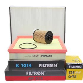 Filtron Opel Astra H 2004/2007 1.4 Z14XEP Benzinli Twinport Bakım Filtre Seti