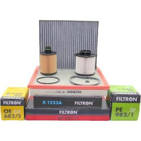 Filtron Opel Astra J 1.3 A13DTE Dizel Bakım Karbonlu Polen Filtre Seti