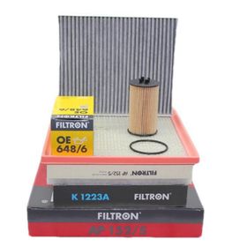Filtron Opel Insignia A 1.4 Turbo Benzinli Motor Bakım Karbonlu Polen Filtre Seti