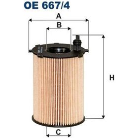 Filtron P208 P301 P308 P508 P2008 Partner Teppe Berlıngo Celysee C3 C4 Ds3 Ds4 Ds5 Jumpy 1.6hdı Euro 6 Crossland X Grandland X B16dth Yağ Filtresi