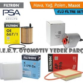 Filtron Peugeot 208 1.4 HDI 2012-2015 Polen Filtresi