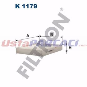 Filtron Peugeot 208 1.6 HDi 2012-2019 Polen Filtresi